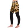 Mons Royale Wmn Cascade Merino Legging Floral Camo M  - Floral Camo - Female