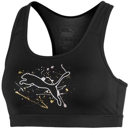 puma γυναικείο μπουστάκι 4keeps bra  - black-whit