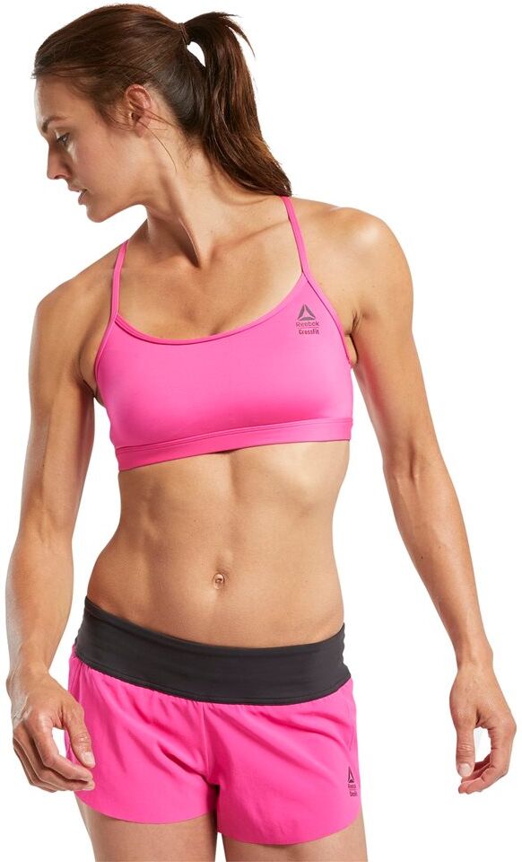 reebok γυναικείο μπουστάκι rc skinny medium-impact bra  - fouc-black