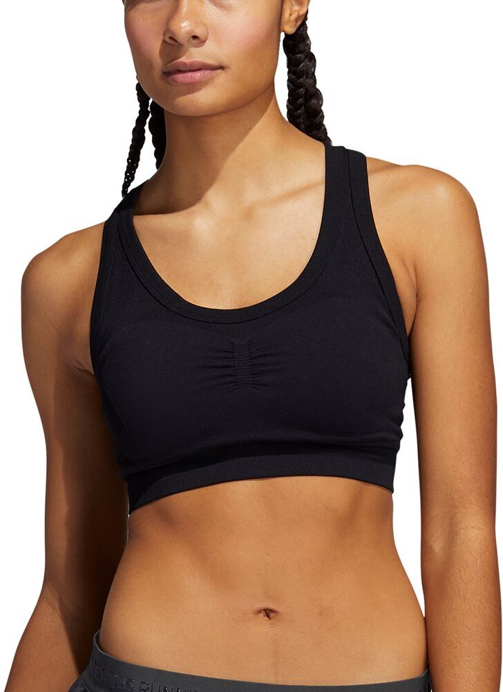 adidas γυναικείο μπουστάκι studio bra  - black