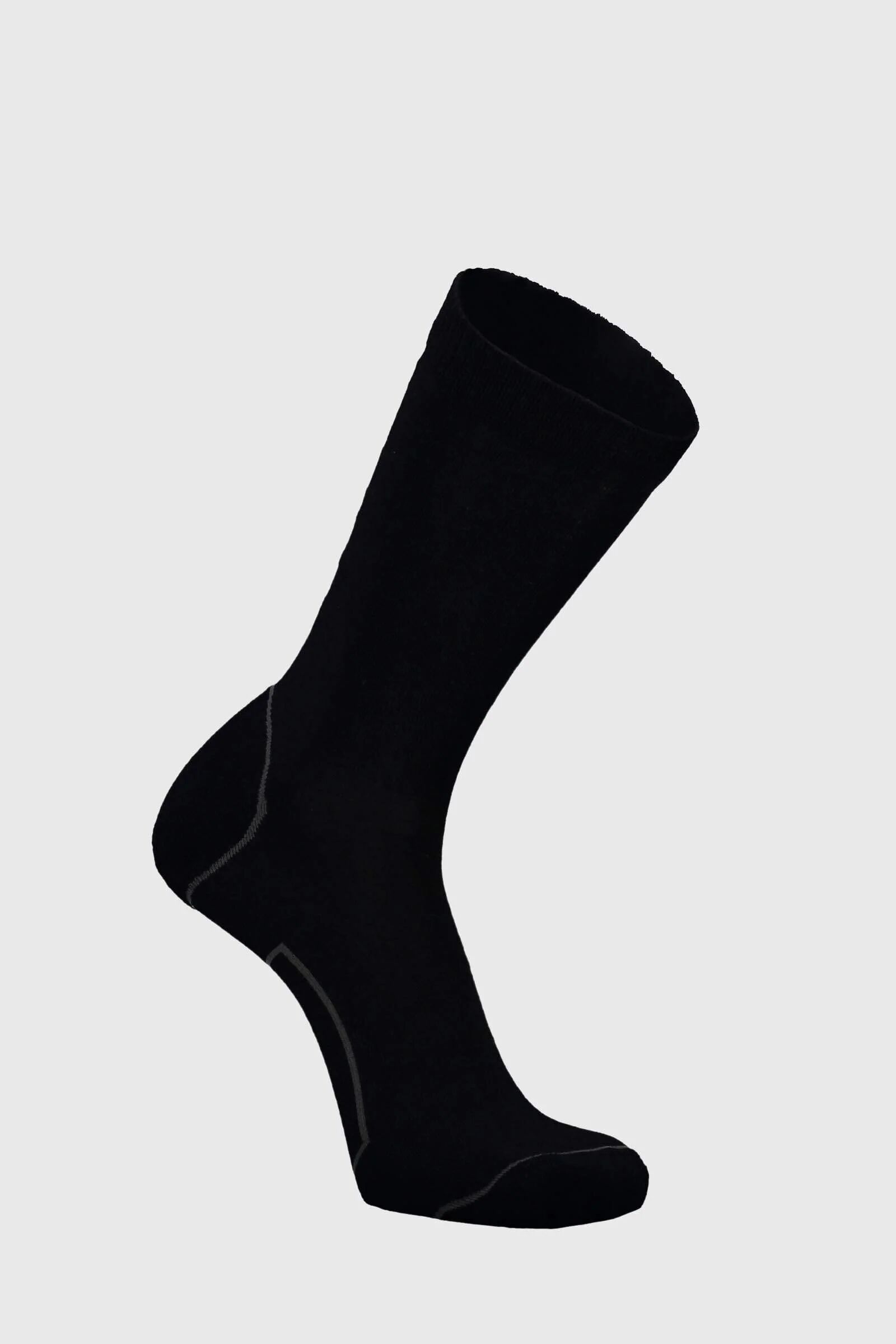 Mons Royale Unisex Tech Bike Sock 2.0 - Merino Wool, Black / 45-47