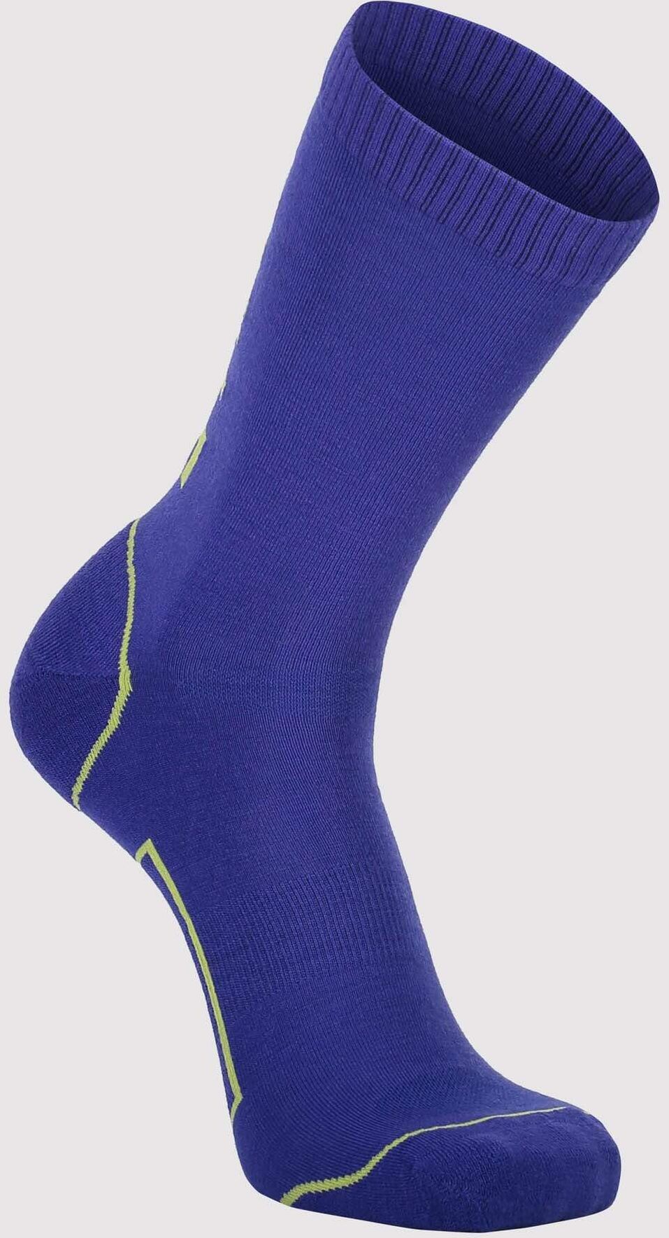 Mons Royale Unisex Tech Bike Sock 2.0 - Merino Wool, Ultra Blue / 45-47