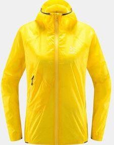 Haglofs Womens L.I.M Sheild Comp Hooded Jacket Signal yellow Size: (M)