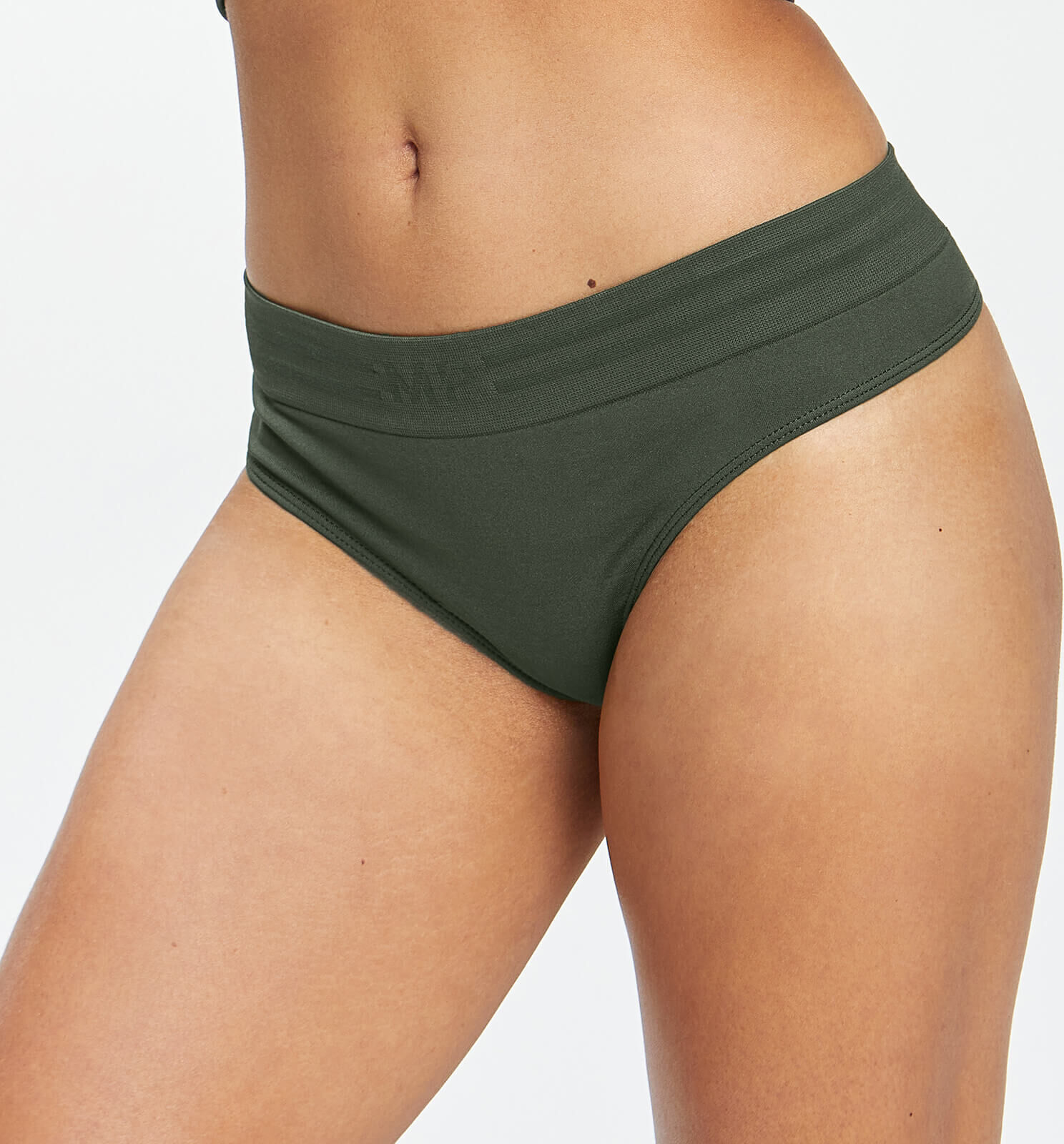 MP Women's Seamless Thong - Vine Leaf - M