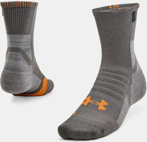 Under Armour Unisex UA ArmourDry™ Run Wool Socks Gray Size: (LG)