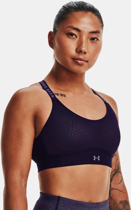 Under Armour Women's UA Infinity Mid Sports Bra Purple Size: (MD)