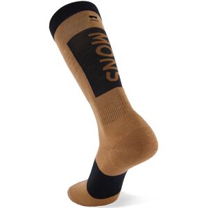 MONS ROYALE ATLAS MERINO SNOW SOCK TOFFEE M