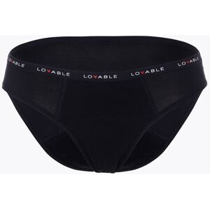 Lovable Period Panties - Slip da Ciclo Flusso Medio Nero Taglia 5/Extralarge