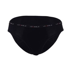 Lovable Period Panties - Slip da Ciclo Flusso Abbondante Nero Tg 1/Extrasmall