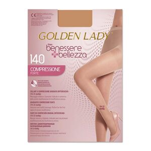 Golden Lady Benessere & Bellezza - Collant 140Den 18-22mmHg Taglia 5XL Playa