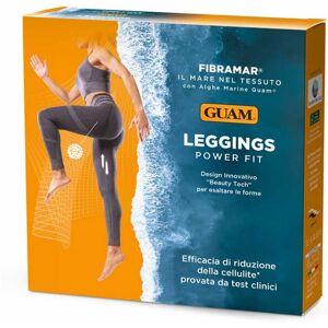 Guam Leggings Fibramar Power Fit Colore Grigio Taglia XS/S 38-40, 1 Pezzo