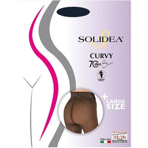 Solidea Curvy 70 Sheer Collant 12-15mmHg Colore Blu Navy Taglia 4L-XL