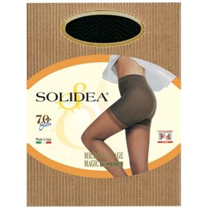 Solidea Magic - Collant Anticellulite 70 DEN 12-15mmHg Taglia 2/M Nero