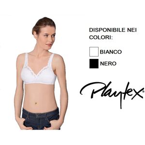 PLAYTEX Reggiseno Donna In Filo Di Scozia Art. 6695-6696 Col. Mis. E Coppa A Scelta BIANCO COPPA D 42