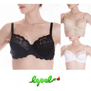 LEPEL Reggiseno Donna In Cotone Art. 251 Col. Mis. E Coppa A Scelta BIANCO 7C