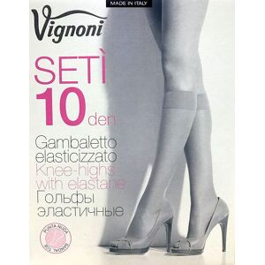 VIGNONI 2 Gambaletti Donna 10 Den. Art. Seti 10 Col. A Scelta Tg. Unica NERO UNICA