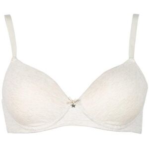 SieLei 1456 Reggiseno imbottito senza ferretto coppa B Reggiseni donna Beige taglia 01