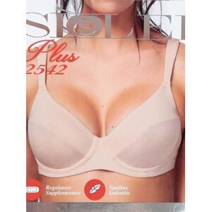 SieLei 2542 Reggiseno sfoderato con ferretto COPPA C Reggiseni donna Bianco taglia 06