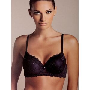 Laura Biagiotti 90620S Reggiseno push-up graduato con pizzo coppa B Reggiseni donna Nero taglia 02