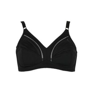 SieLei 971 Reggiseno sfoderato senza ferretto COPPA C Reggiseni donna Nero taglia 03