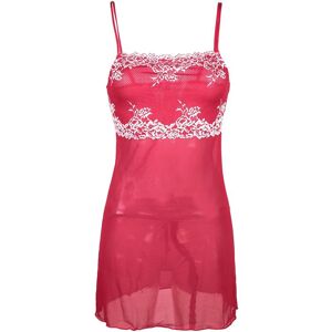 Pura Baby doll + perizoma Intimo Sexy donna Rosso taglia 03