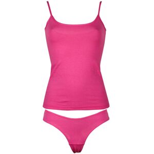 Magic Dream Coordinato intimo donna top + brasiliana Completi Intimi donna Fucsia taglia S