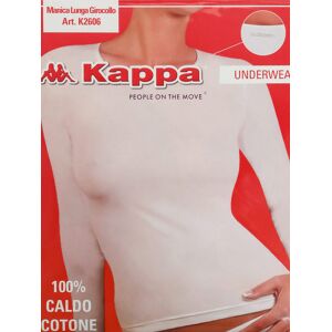 Kappa Maglia girocollo in caldo cotone donna Maglie Intime donna Bianco taglia S