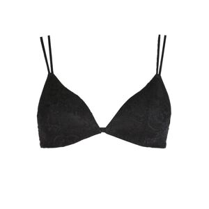 Gian Marco Venturi OPALE reggiseno a triangolo senza ferretto coppa B Reggiseni donna Nero taglia 02