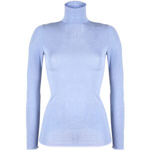 Pura P0714C Dolcevita in misto cashmere Maglie Intime donna Blu taglia M