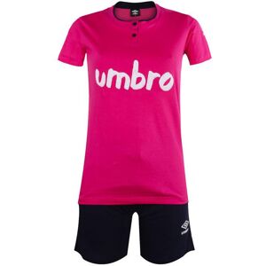 Umbro Pigiama corto donna con scritta Pigiami donna Fucsia taglia L