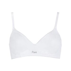 Pura Reggiseno senza ferretto ALBA Reggiseni donna Bianco taglia 06