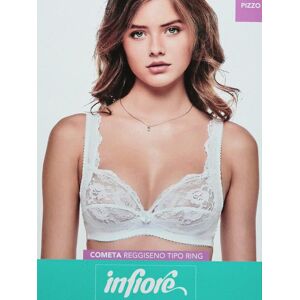 Infiore Reggiseno sfoderato con pizzo COMETA Reggiseni donna Bianco taglia 04