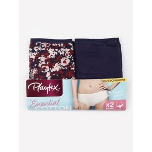 Playtex Slip donna confezione 2 pezzi Slip donna Blu taglia 05