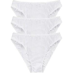 Garda Slip tinta unita Confezione 3 pezzi Slip donna Bianco taglia S