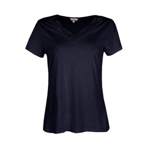 Fuanna T-shirt da pigiama con pizzo Pigiami donna Blu taglia XL