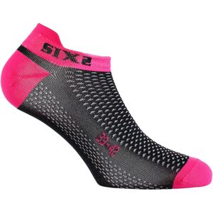 Calzini Fantasmino Moto e Bici Tecnici Sixs Fant S Rosa Fluo taglia 47