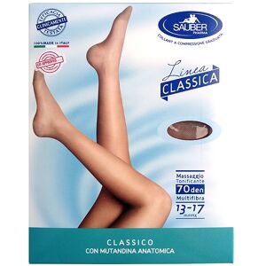 Desa pharma srl Sauber Linea Classica Collant 70den Maglia Liscia Colore Beige Taglia 2