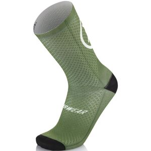 Mbwear Smile Evo - calzini bici Green S/M