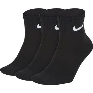 Nike Training Ankle (3 Pairs) - calzini corti Black/White XL