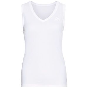 Odlo Active F-Dry Light Eco - maglietta tecnica senza maniche - donna White L