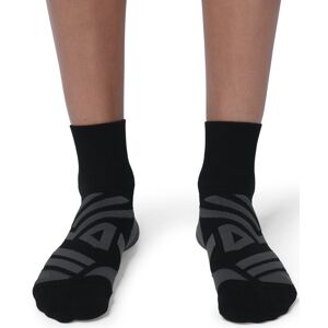 On Performance Mid Sock W - calzini running - dna Black/Grey XS (EU 36-37)