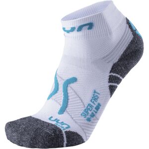 Uyn Super Fast Run - calzini corti running - donna White/Blue 35/36