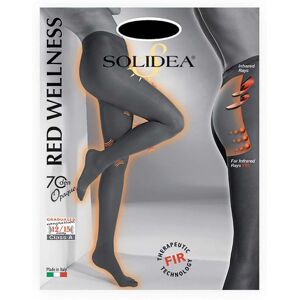 Solidea Red Wellness 70 Opaque Collant Modellante Nero Taglia 4 L