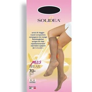 Solidea Miss Relax 70 Sheer Gambaletto Compressione Graduata Camel 3l