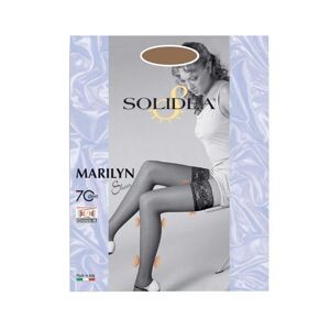 Solidea Marilyn Sheer 70 Calza Autoreggente Cammello Taglia 4