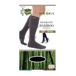 Solidea Socks For You Bamboo Carezza Gambaletto Nero Small 1 Paio