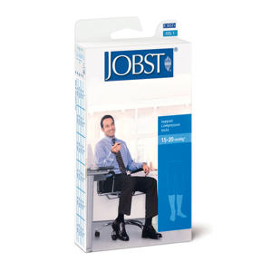 Essity Italy Spa Jobst For Men - Calza Compressiva 15-20mmHg Gambaletto Nero Taglia 2