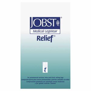 Essity Italy Spa Jobst Relief Gambaletto a Compressione 20-30 mmHg Colore Beige Taglia S - Comfort Accessibile per Gambe Rigenerate