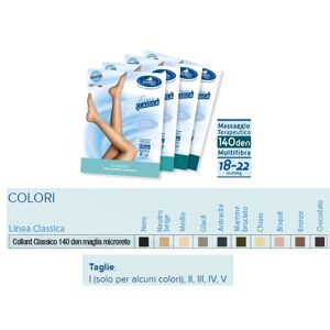 DESA PHARMA Srl Sauber  Dispositivi Medici Classic Collant 140 Den 18-22mm tg V Beige