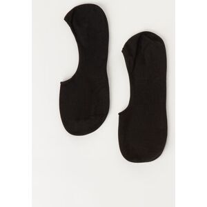 Calzedonia Fantasmini Unisex in Cotone e Lino Uomo Nero 36-38